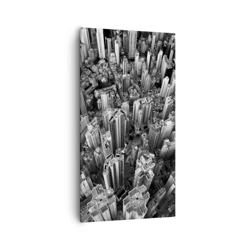 Lærredstryk - Billede på lærred - Stadig højere og højere - 55x100 cm