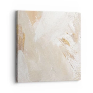 Lærredstryk - Billede på lærred - Pastelkomposition - 30x30 cm