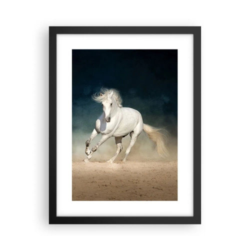 Plakat i sort ramme - Frihed i en ren tilstand - 30x40 cm