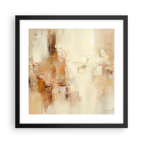 Plakat i sort ramme - Ravets sjæl - 40x40 cm