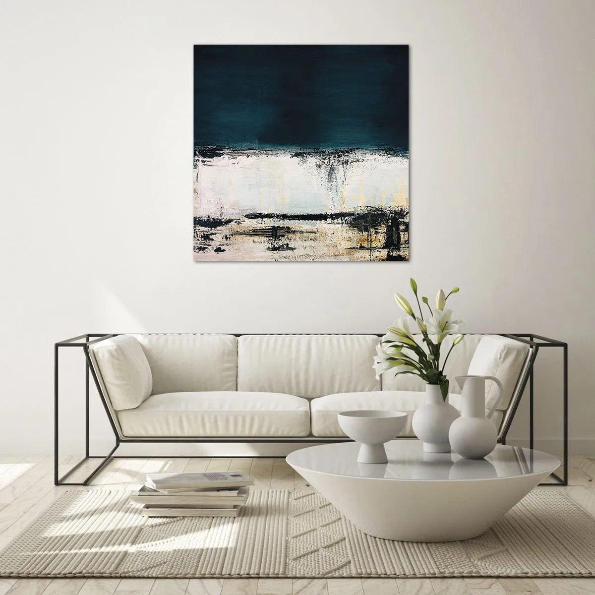 Billede på glas - Vandret sammensætning - 30x30 cm