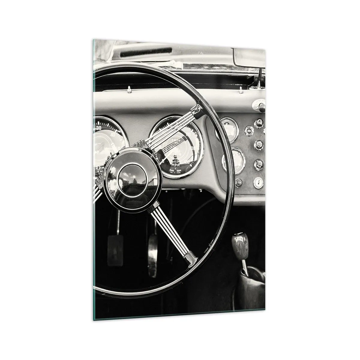 Billede på glas - En drøm for samlere - 70x100 cm