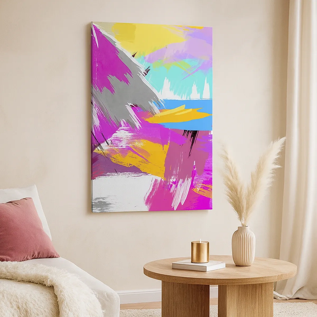 Lærredstryk - Billede på lærred - Strejf, strejf, strejf endnu engang - 50x70 cm