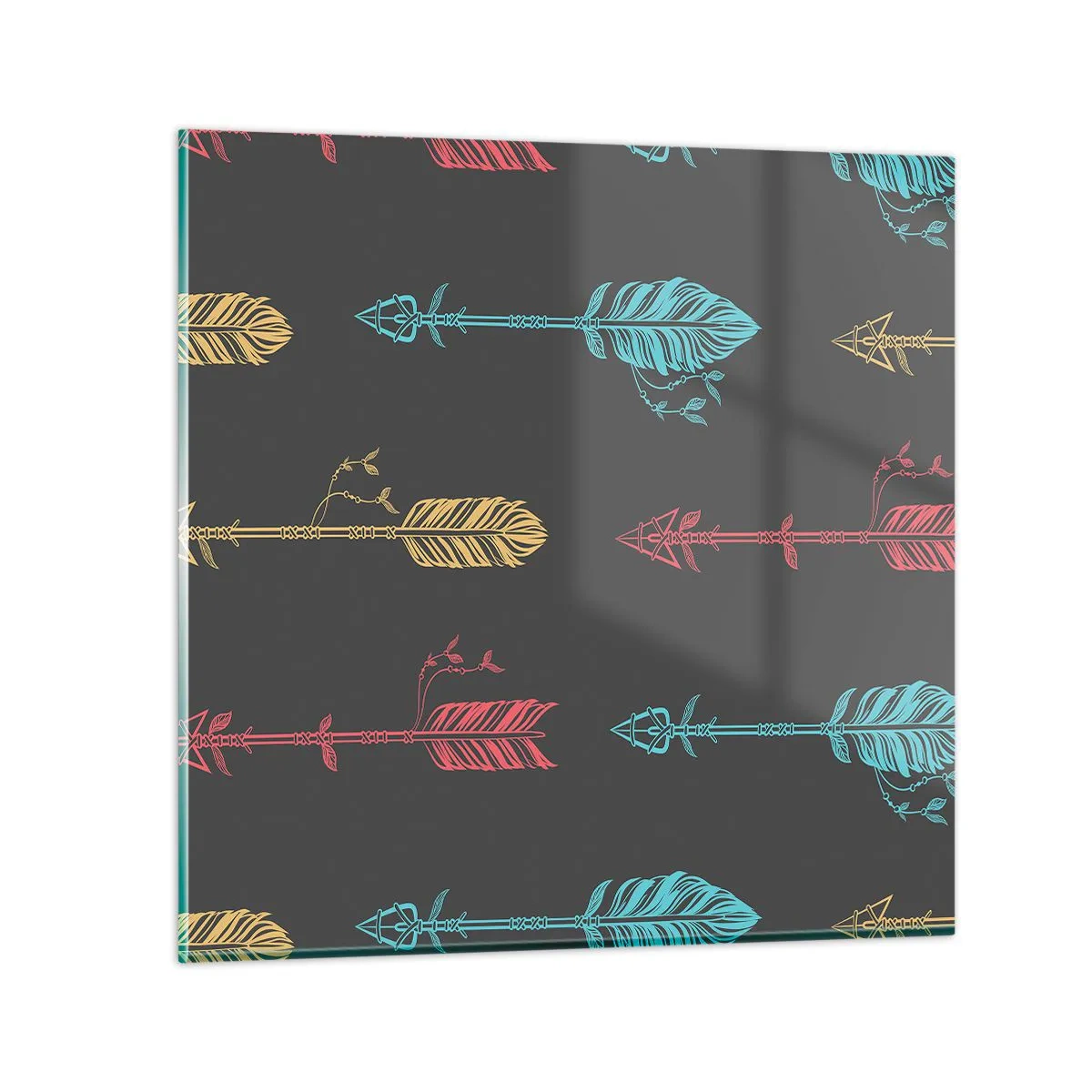 Billede på glas - For at - 60x60 cm