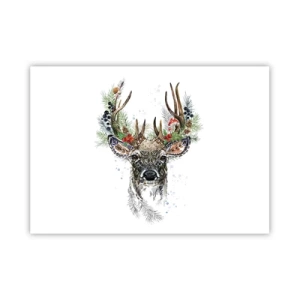 Plakat - I festlig påklædning - 100x70 cm