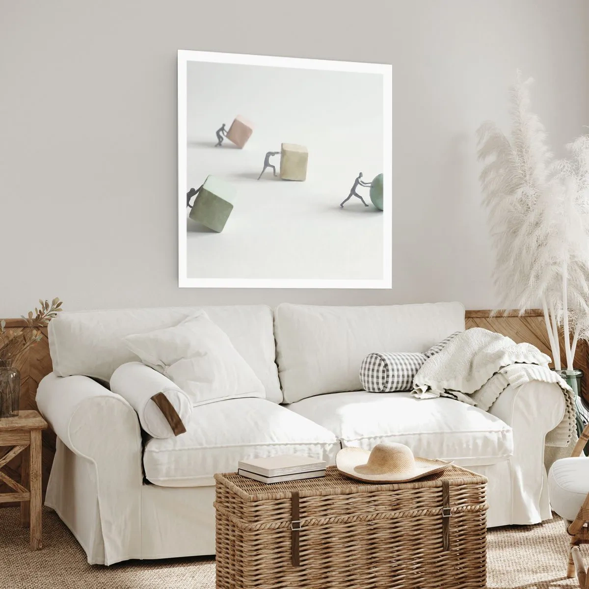 Plakat - Selve livet - 30x30 cm