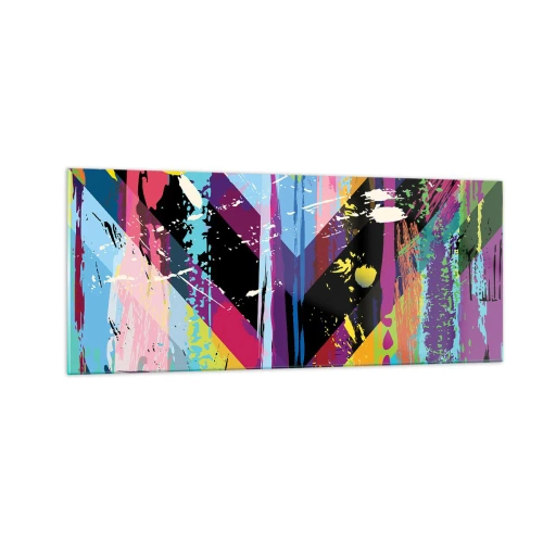 Billede på glas - Fra top til bund - 100x40 cm