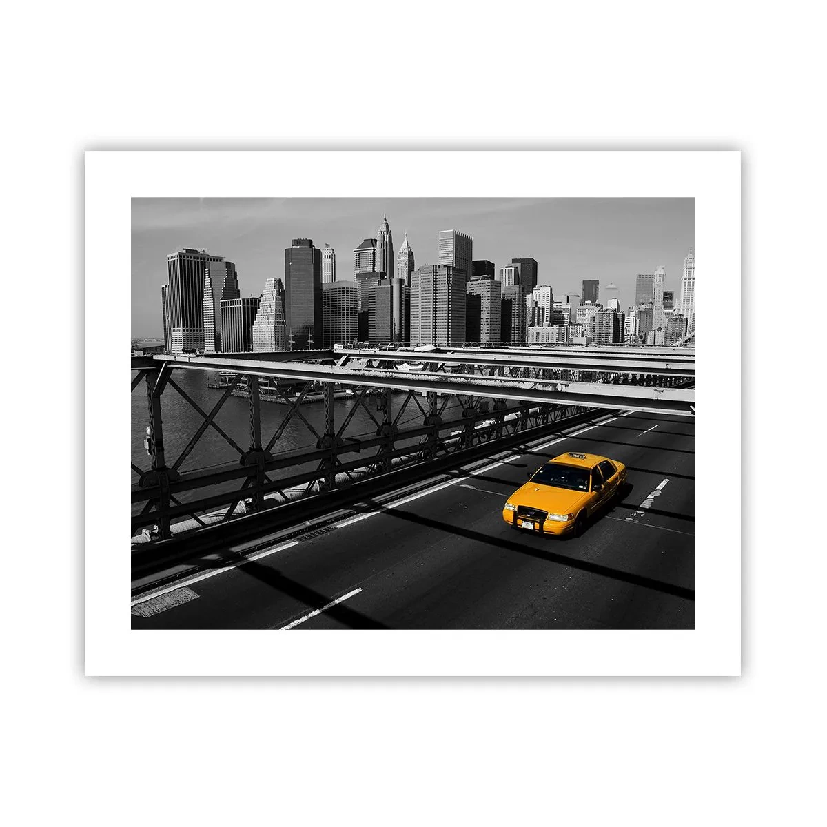 Plakat - Storbyens farve - 50x40 cm