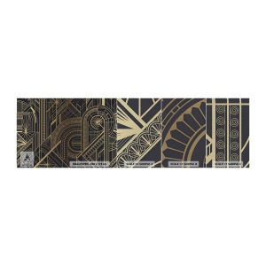 Prøve Fototapet Premium Canvas - Koncepter, idéer, planer - Abstraktion, Stykke, Ornament - 100x30 cm