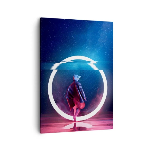 Lærredstryk - Billede på lærred - Mellem verdener - 50x70 cm