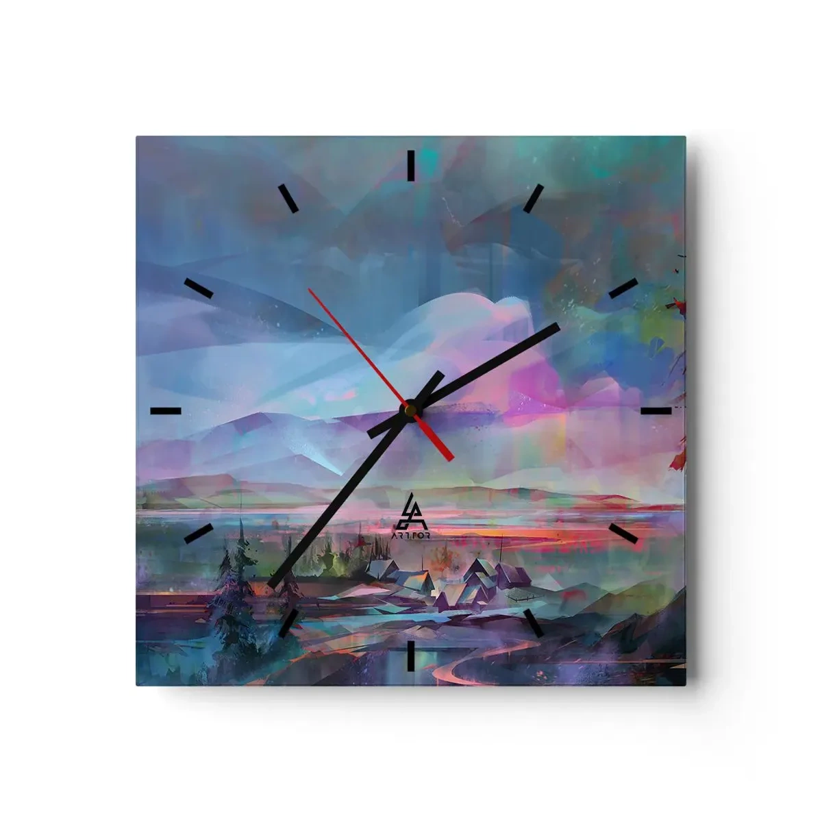 Vægur, Uret - Under en venlig himmel - 40x40 cm