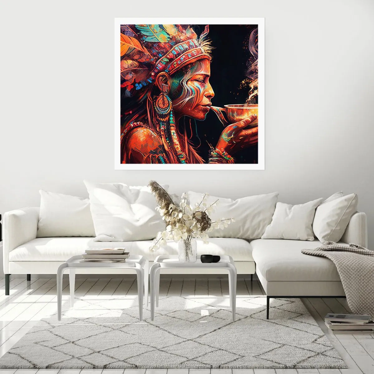 Plakat - Et magisk ritual - 60x60 cm