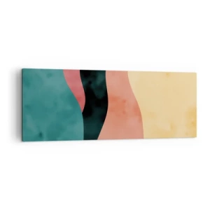 Lærredstryk - Billede på lærred - Kompatibel manglende overholdelse - 140x50 cm