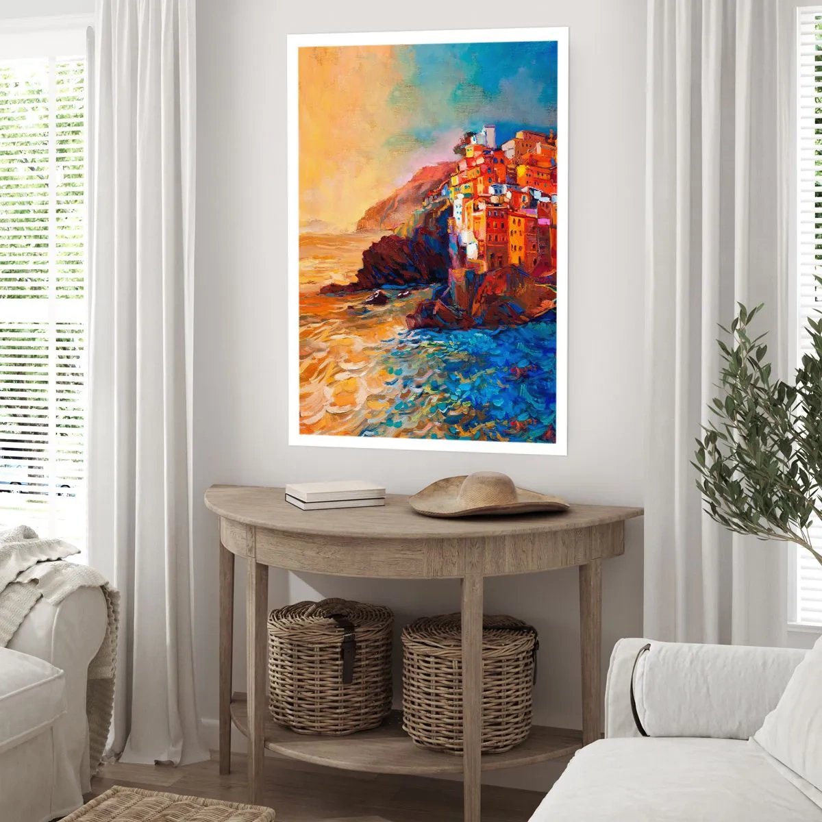 Plakat - Italiensk atmosfære - 30x40 cm