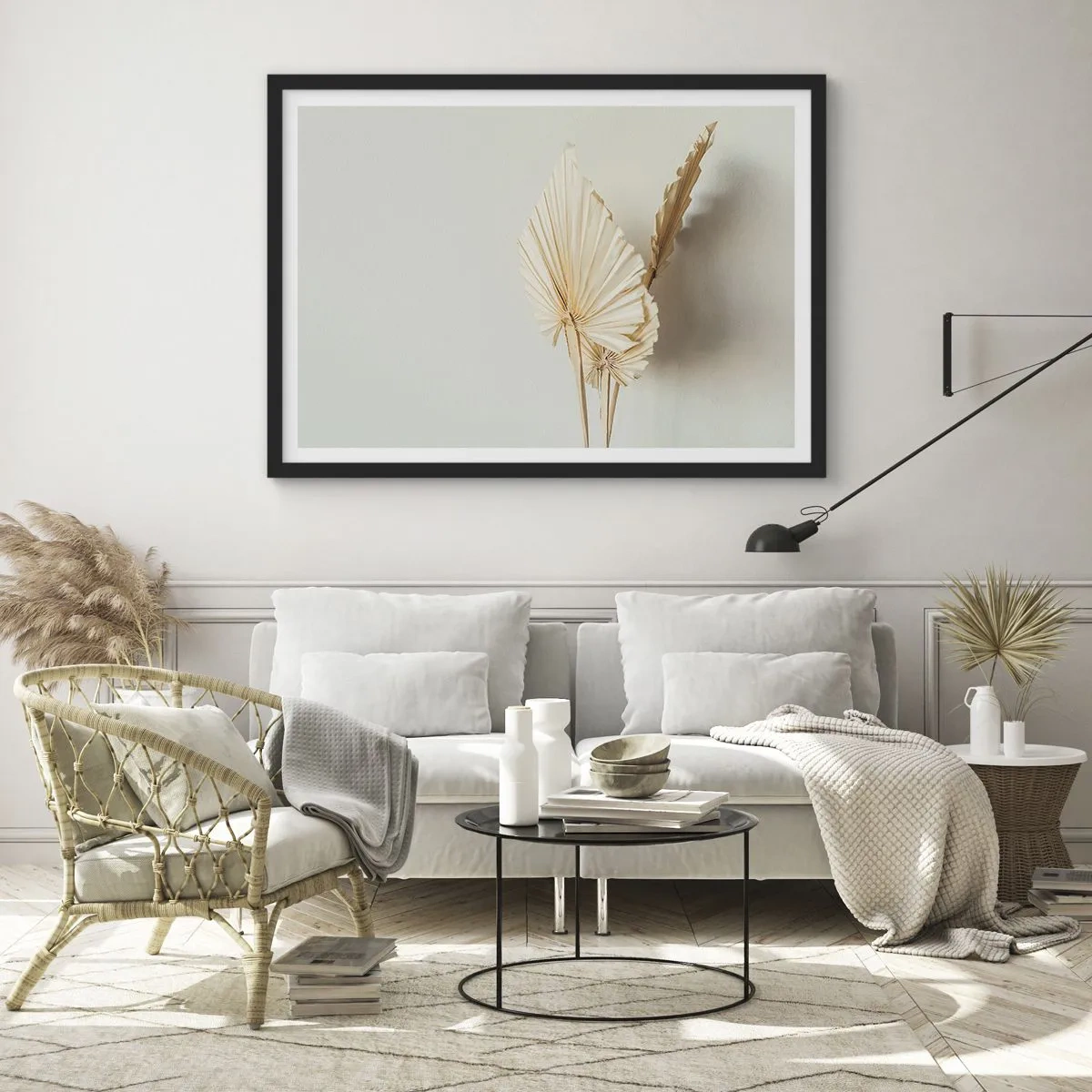 Plakat i sort ramme - Når du har brug for trøst - 91x61 cm