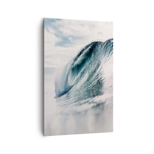 Lærredstryk - Billede på lærred - Topmøde om vand - 80x120 cm