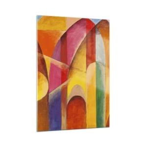 Billede på glas - Solens katedral - 50x70 cm
