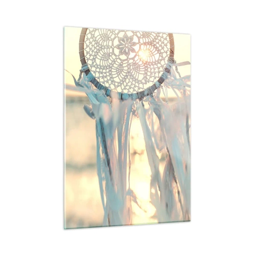 Billede på glas - Totem med blonder - 50x70 cm