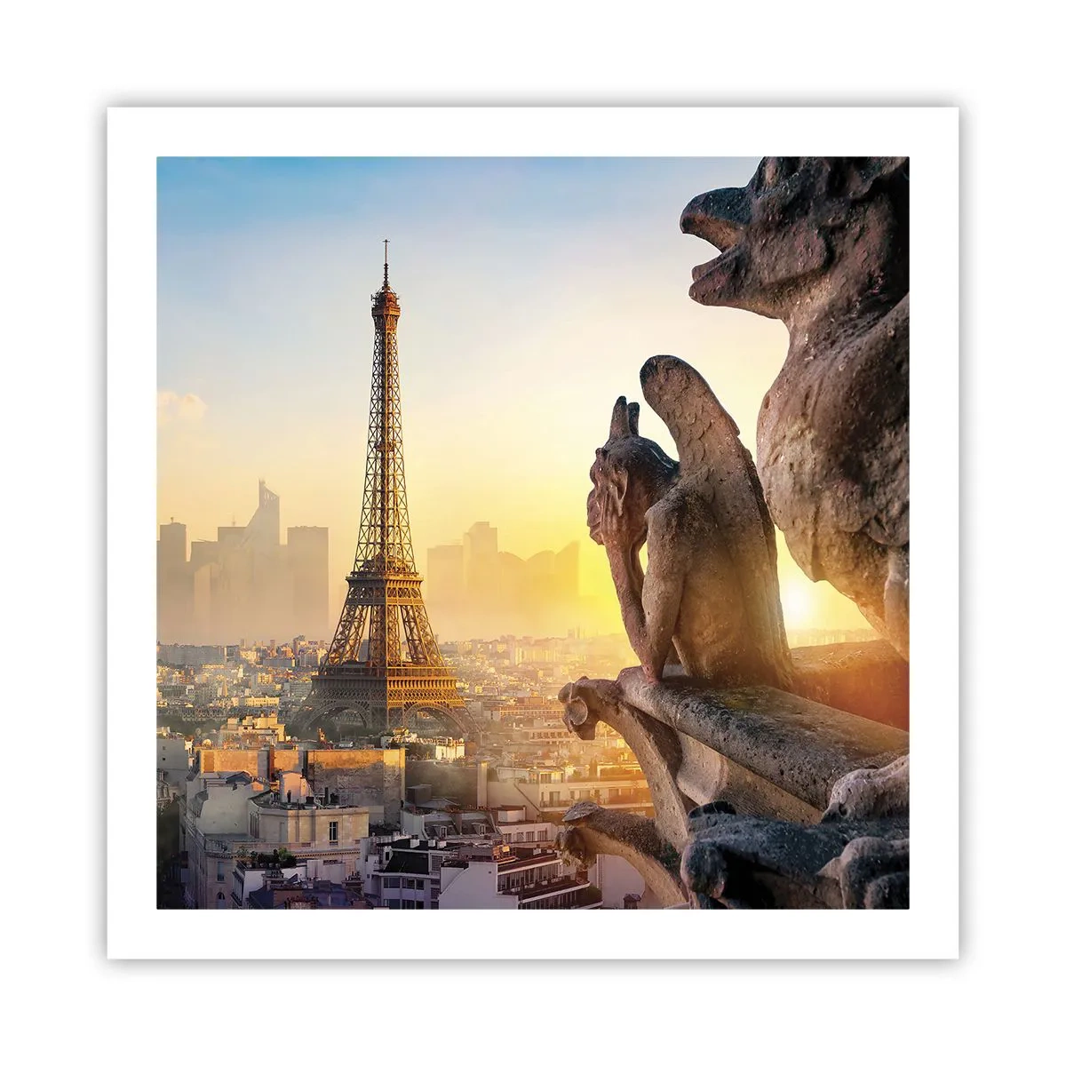 Plakat - Meget har ændret sig... - 60x60 cm