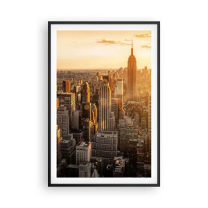 Plakat i sort ramme - At vokse i solen - 61x91 cm