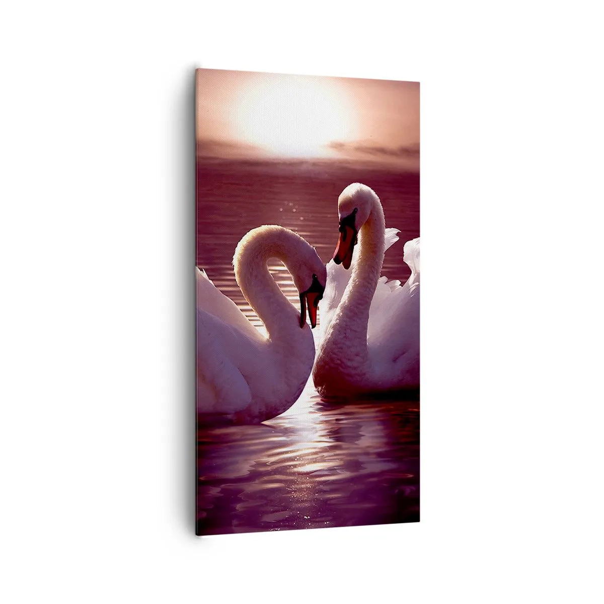 Lærredstryk - Billede på lærred - Indtil døden skiller os ad - 65x120 cm