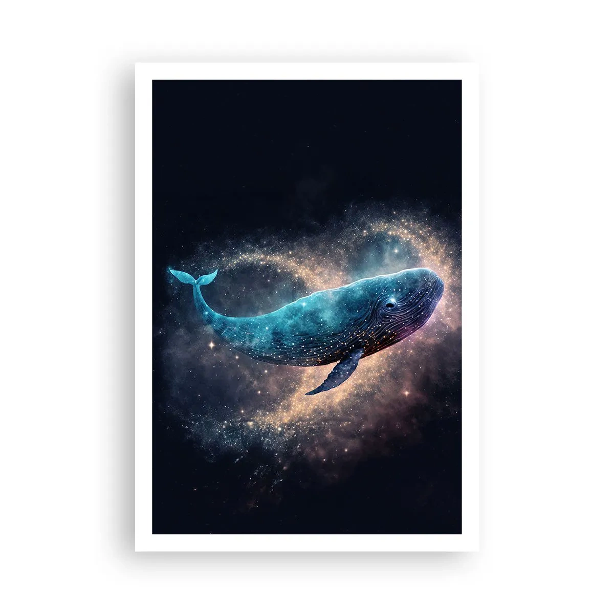 Plakat - Der findes en verden... - 70x100 cm