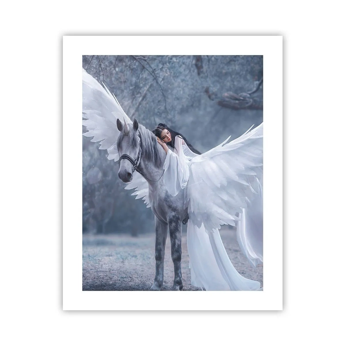 Plakat - Inspireret øjeblik - 40x50 cm