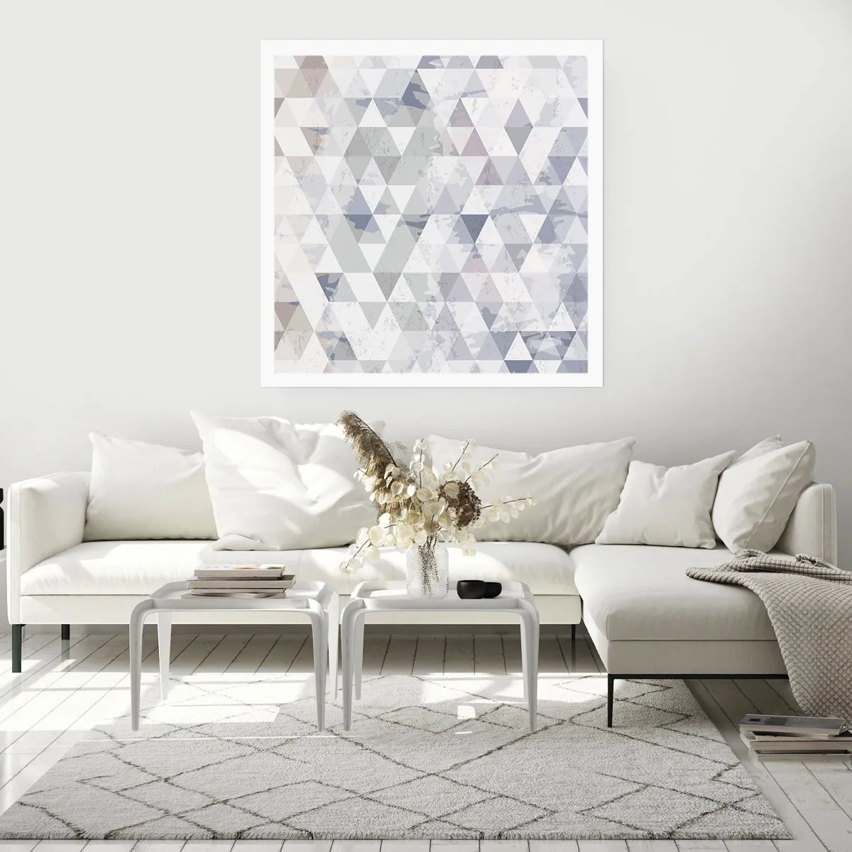 Plakat - I takt på tre - 30x30 cm