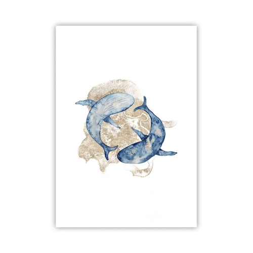 Plakat - Venskab eller kærlighed? - 70x100 cm