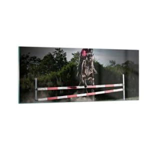 Billede på glas - Sammen om sejren - 100x40 cm