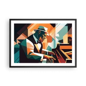 Plakat i sort ramme - Alt det jazz - 70x50 cm