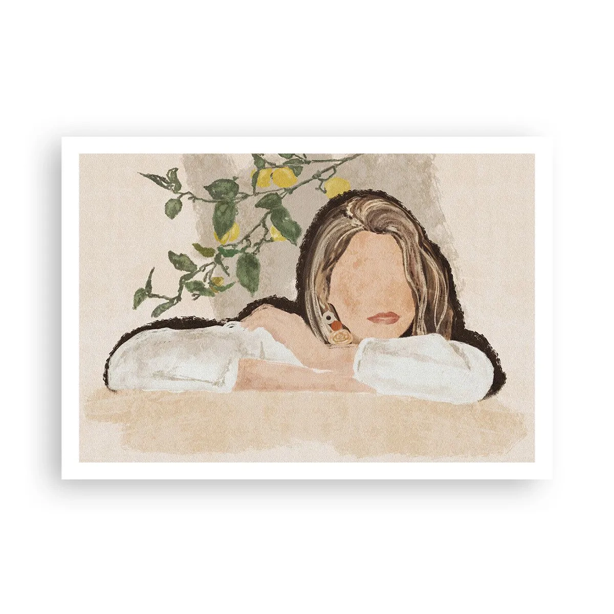 Plakat - Sydstaternes skønhed - 100x70 cm