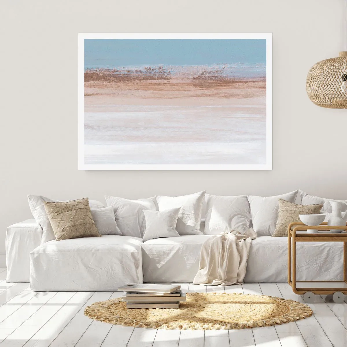 Plakat - Tvetydigt landskab - 50x40 cm