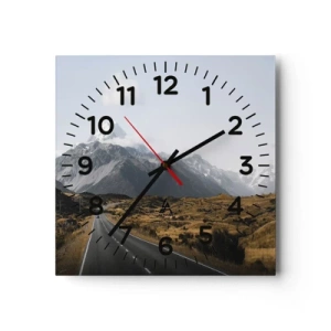 Vægur, Uret - Vejen til hjerte - 40x40 cm