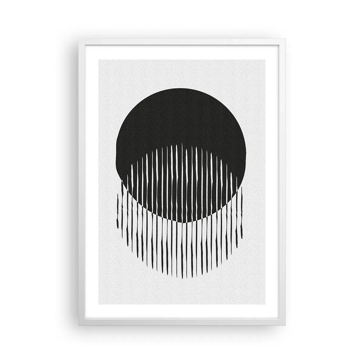 Plakat i hvid ramme - Hans alter ego - 50x70 cm