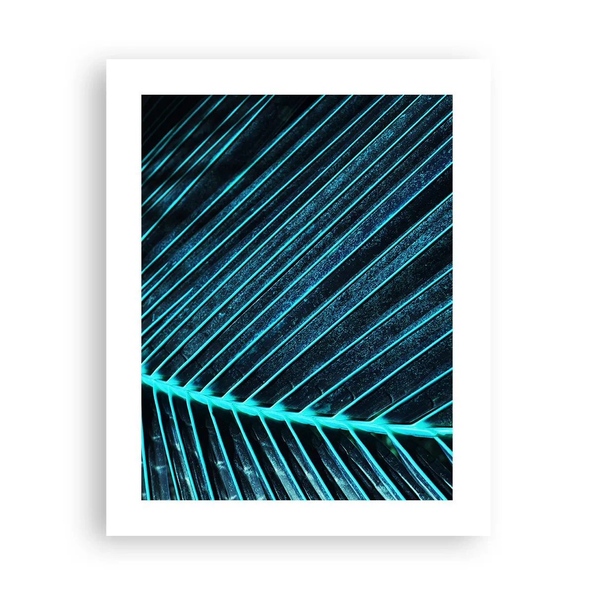 Plakat - Tekstur af grønt - 40x50 cm