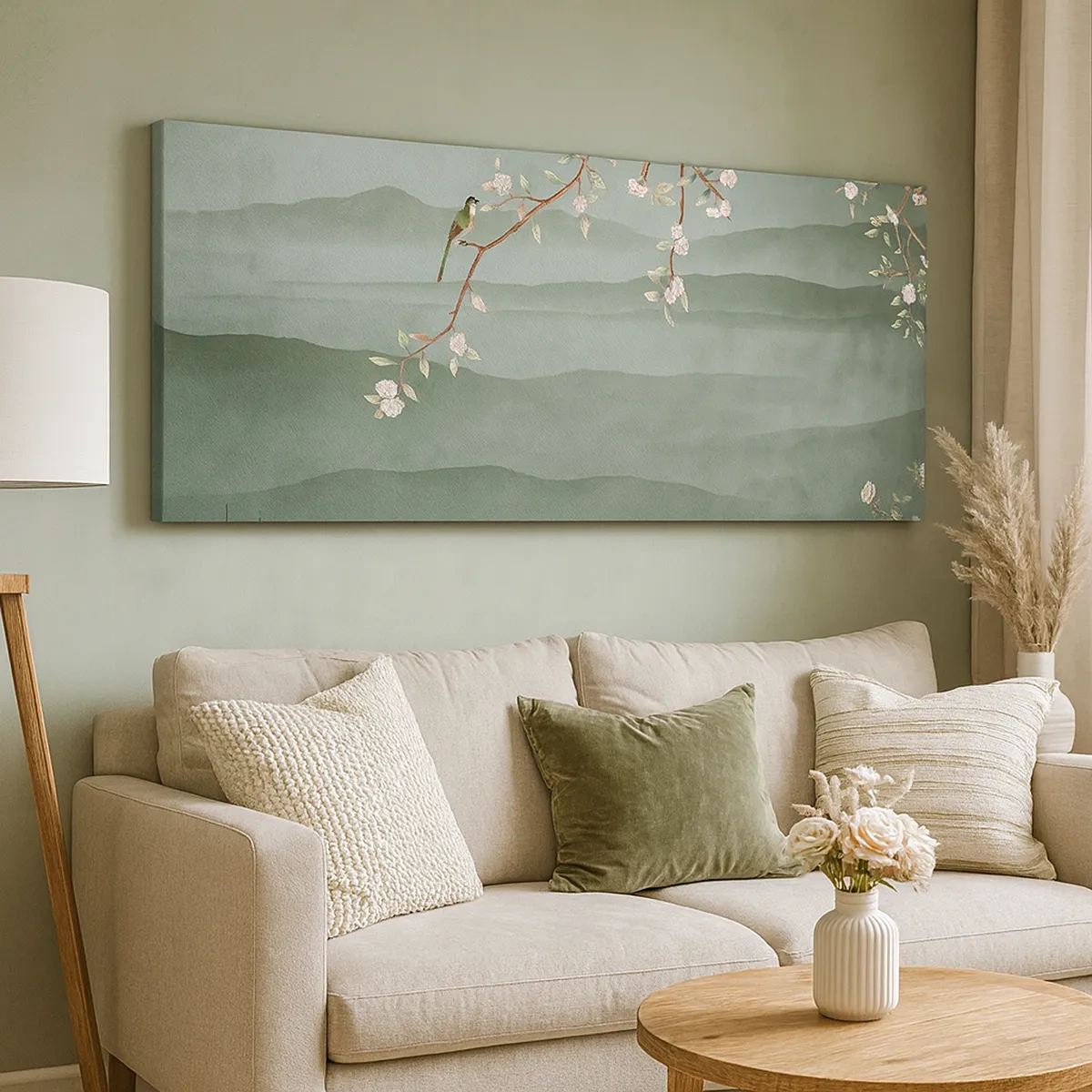 Lærredstryk - Billede på lærred - Forår, ah, det er dig - 30x30 cm