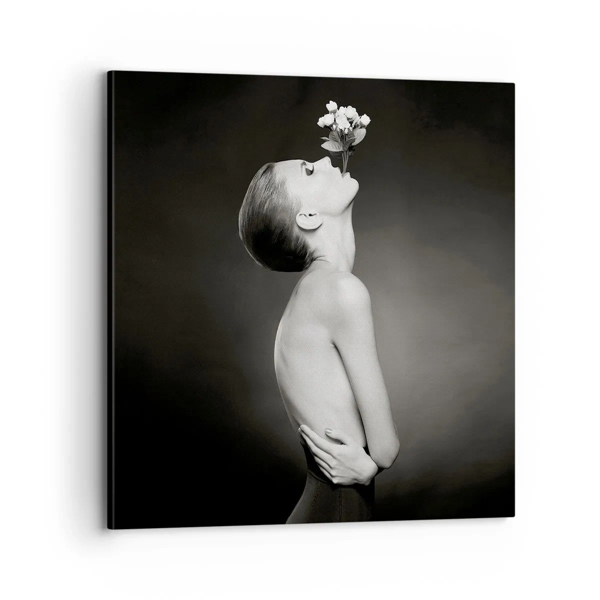 Lærredstryk - Billede på lærred - Excentrisk elegance - 70x70 cm