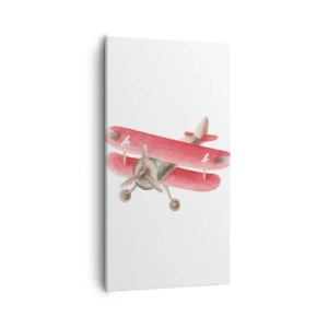 Lærredstryk - Billede på lærred - Klar til at flyve højt - 55x100 cm