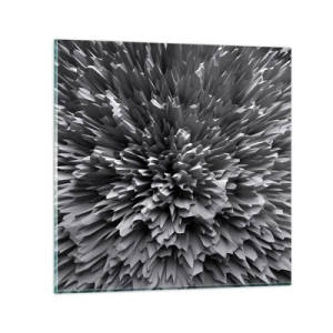 Billede på glas - Det kan ikke blive skarpere end dette - 30x30 cm