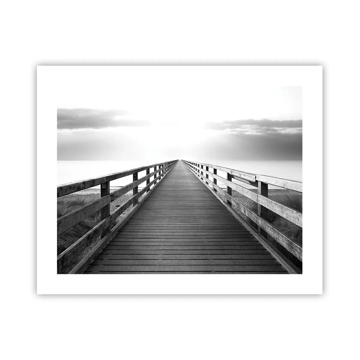 Plakat - Ind i det fjerne… - 50x40 cm