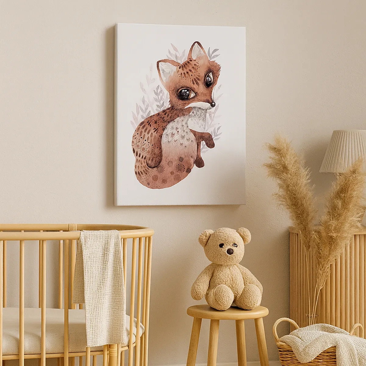 Lærredstryk - Billede på lærred - Kun kærlighed - 50x70 cm