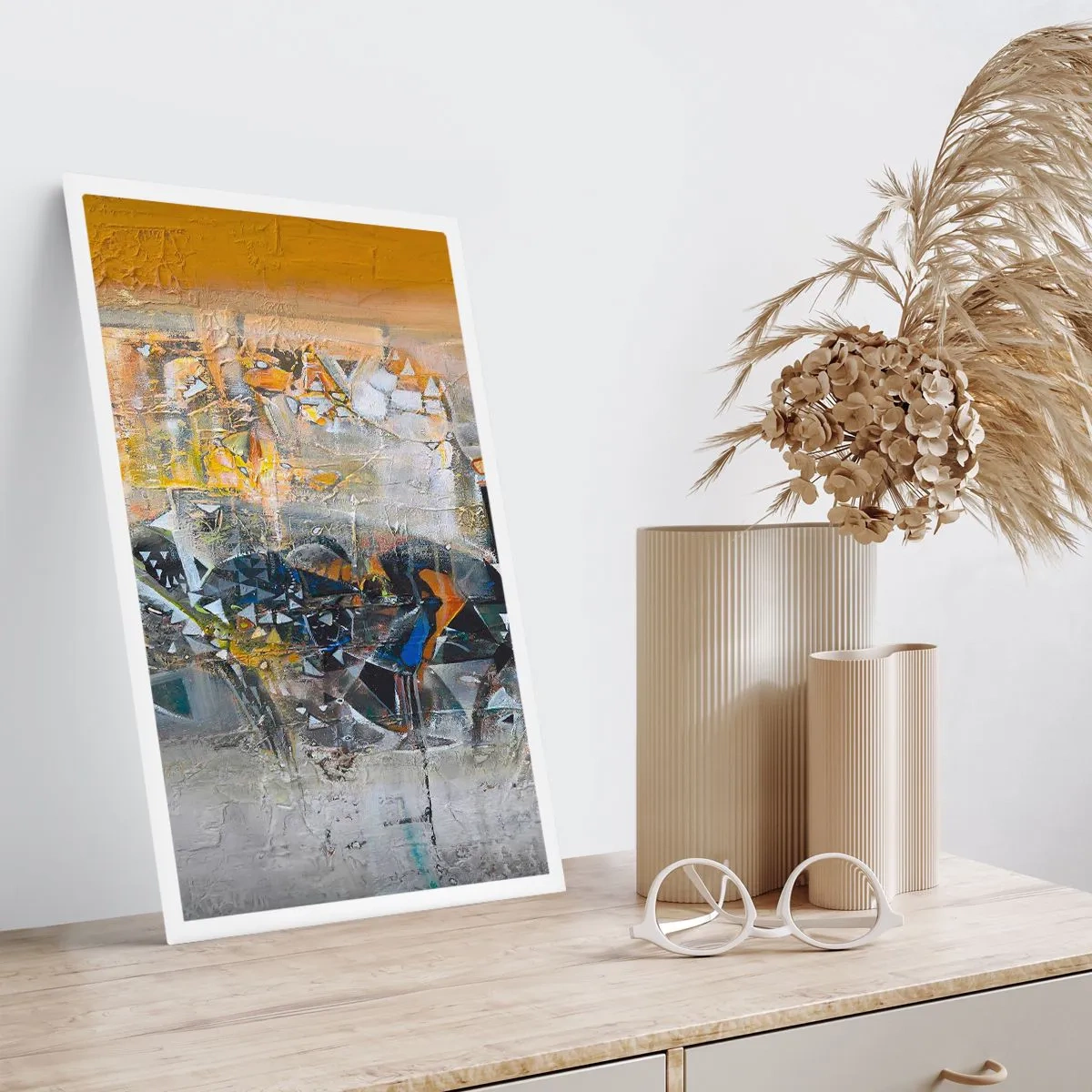 Plakat - Alt vil falde på plads - 50x70 cm