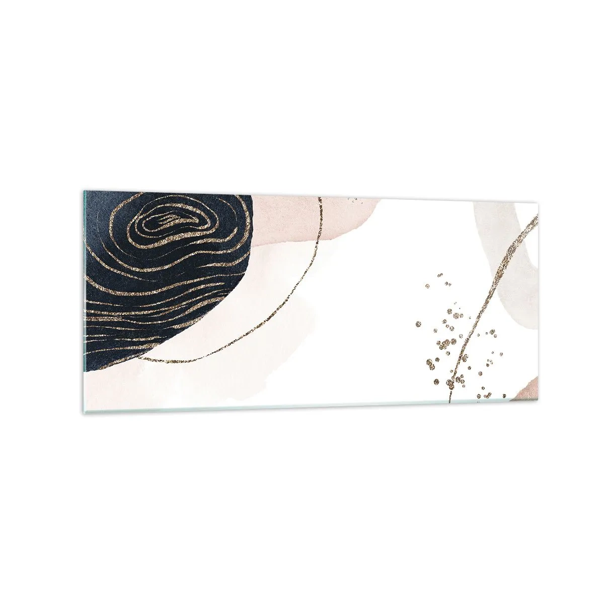 Billede på glas - Alt flyder - 120x50 cm