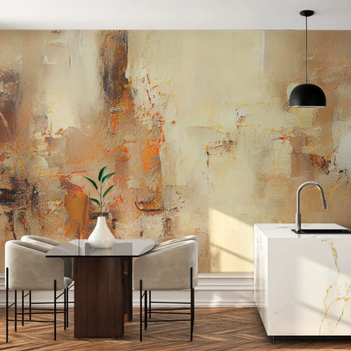 Fototapet Standard Eco - Ravets sjæl - Abstraktion, Stykke, Minimalisme - 350x256 cm