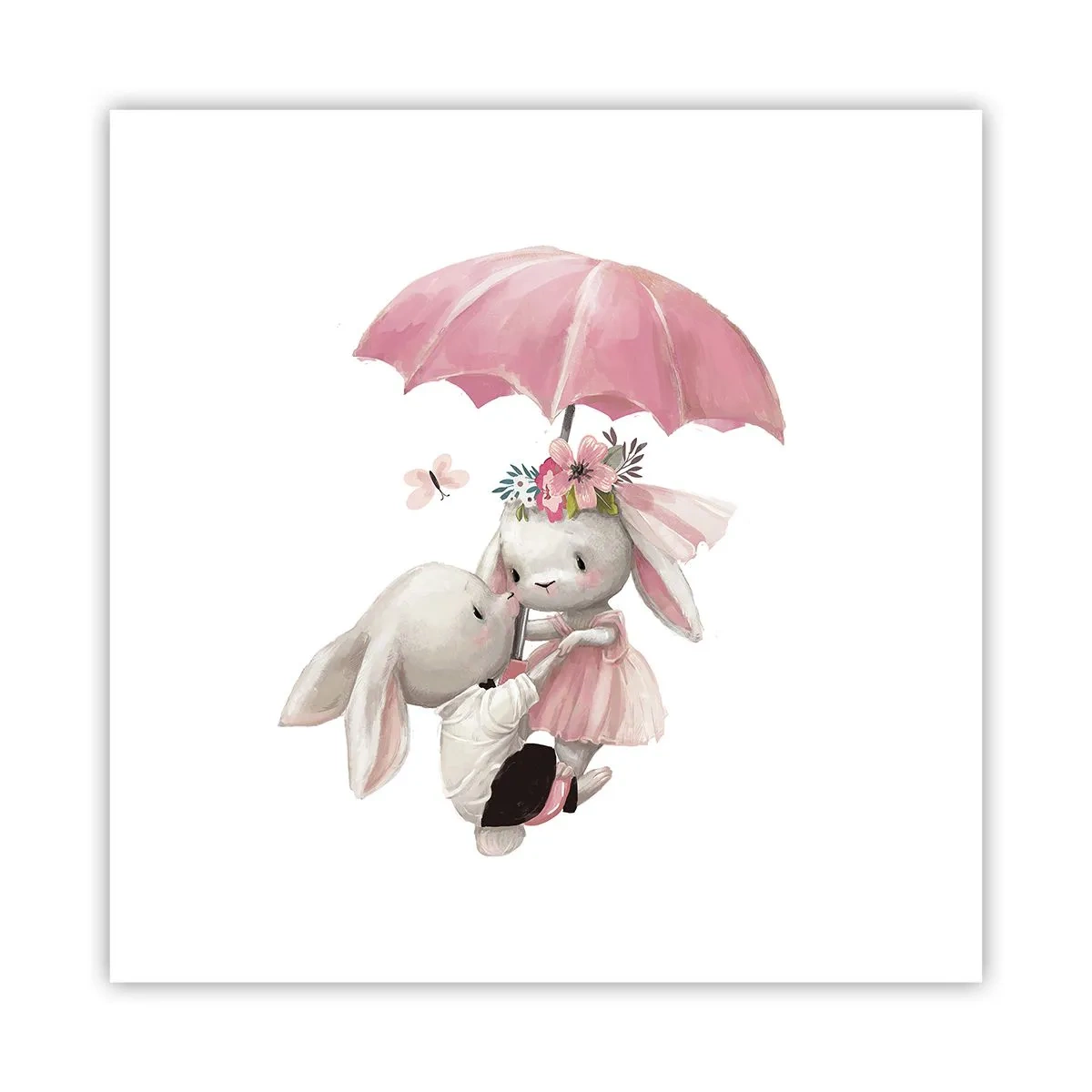 Plakat - Det er kærlighed - 60x60 cm