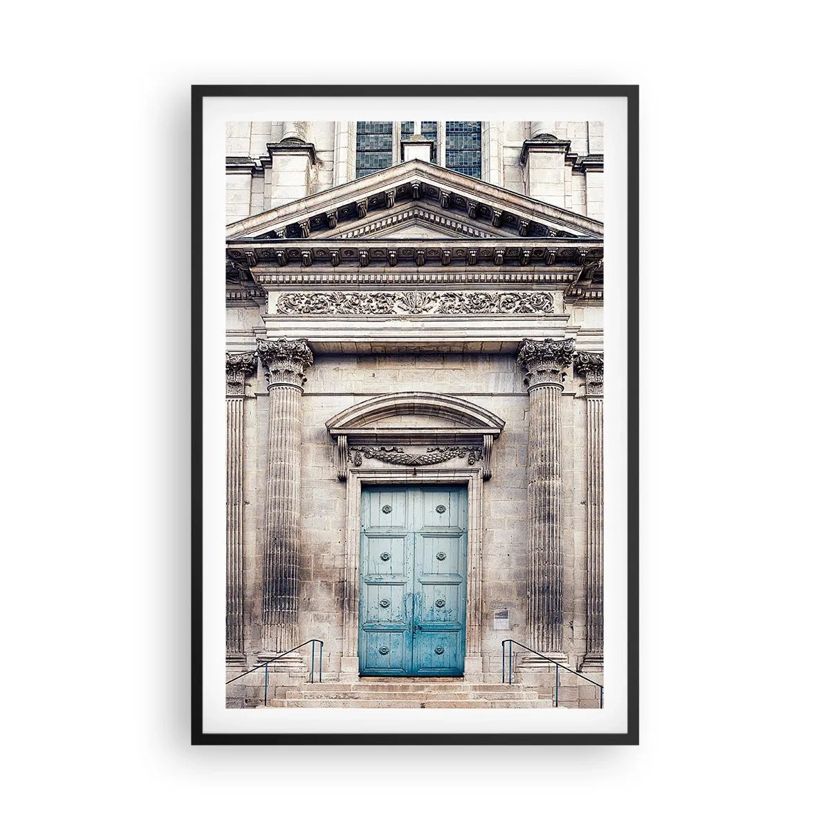 Plakat i sort ramme - Porten til åndens verden - 61x91 cm