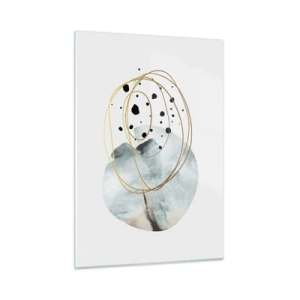 Billede på glas - I rummets favntag - 50x70 cm