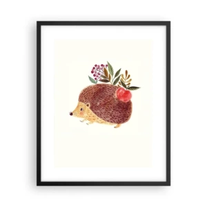 Plakat i sort ramme - Og du kan allerede lide mig - 40x50 cm