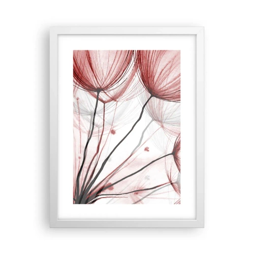 Plakat i hvid ramme - Før afgang - 30x40 cm